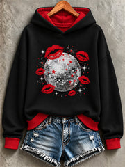 Women's British Music Print Sweatshirt