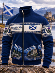 Men's St. Andrew's Day Print Jacket